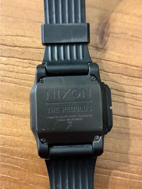 Nixon Black Regulus Digital Tactical Watch